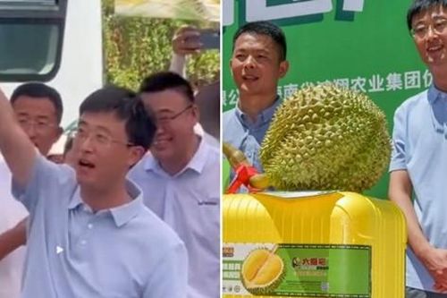 Đấu giá quả sầu riêng nặng gần 7 kg ở Trung Quốc, số tiền bán được gây choáng