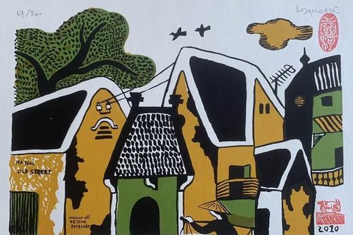 Triển lãm 'Cam, họa, sắc' gây quỹ hỗ trợ nạn nhân chất độc da cam