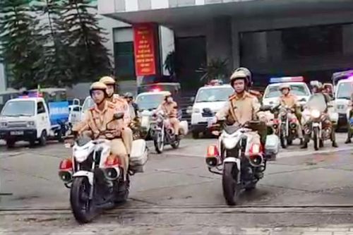 Ra quân xử lý vi phạm về trật tự an toàn giao thông
