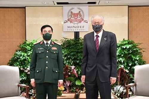 Hợp tác quốc phòng Việt Nam - Singapore thể hiện sự tin cậy lẫn nhau