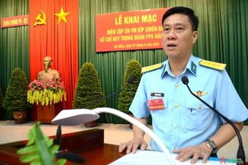 Khai mạc diễn tập kíp chiến đấu sở chỉ huy trung đoàn pháo phòng không