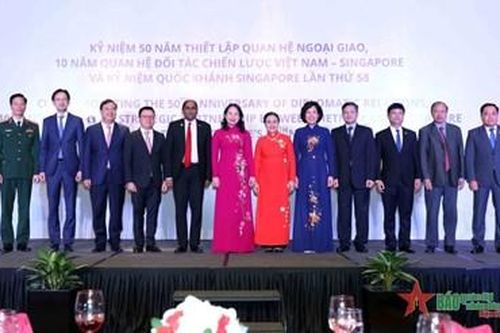 Kỷ niệm 50 năm thiết lập quan hệ ngoại giao Việt Nam - Singapore