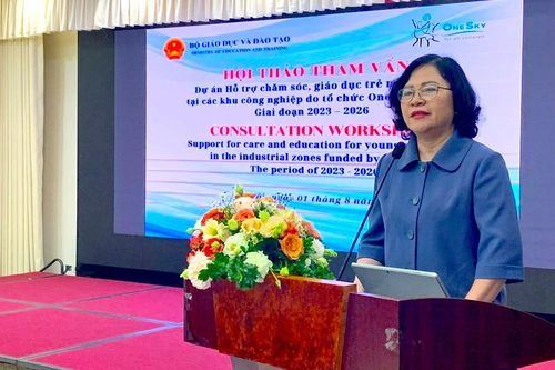 Hỗ trợ chăm sóc, giáo dục trẻ mầm non tại khu công nghiệp