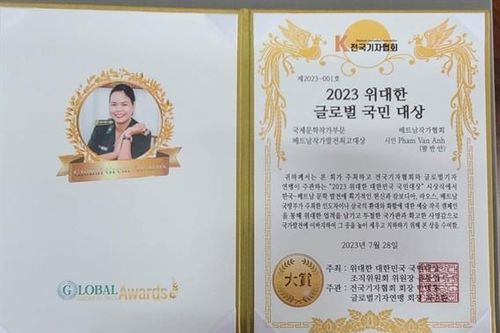 Hai nữ nhà văn Việt Nam được trao Giải thưởng lớn Hàn Quốc năm 2023
