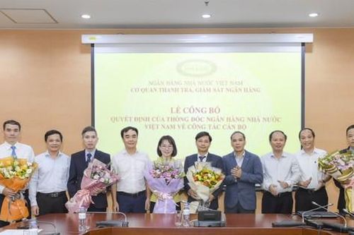 Bổ nhiệm nhiều nhân sự mới tại cơ quan Thanh tra giám sát ngân hàng