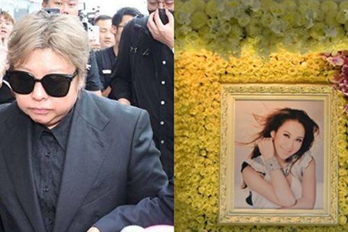 Gia đình và 1000 fan tiếc thương tiễn đưa Coco Lee