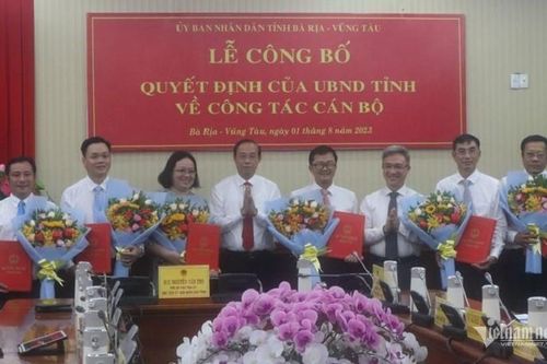 Bà Rịa - Vũng Tàu bổ nhiệm hàng loạt phó giám đốc sở