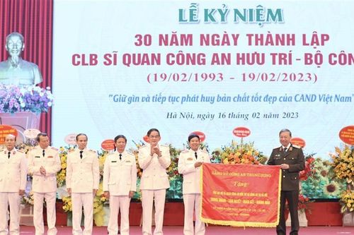 Cho phép thành lập Hội Cựu Công an nhân dân Việt Nam