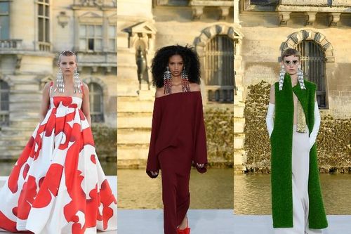 Valentino Thu Đông: Khi vẻ tráng lệ ẩn mình sau giao diện tối giản