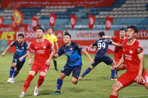 V-League 2023: Viettel bị cầm chân ở trận 'thủy chiến' tại Hàng Đẫy