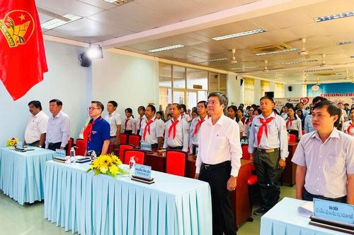 Khai mạc Hội thi 'Chỉ huy Đội tài năng' gắn với Trại huấn luyện Chỉ huy Đội tỉnh An Giang lần thứ V/ 2023