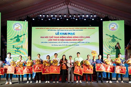 Khai mạc Đại hội Thể thao ĐBSCL lần thứ IX/2023 các môn tổ chức tại An Giang