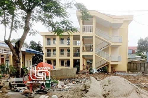 Đại Từ: Đầu tư xây dựng nhà lớp học cho trường liên cấp