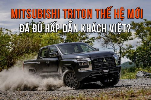Đây là những điểm mới của Mitsubishi Triton thế hệ mới sắp về Việt Nam