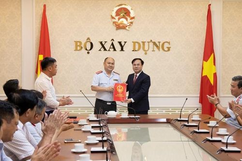 Công bố và trao Quyết định bổ nhiệm Phó Chánh Thanh tra Bộ Xây dựng