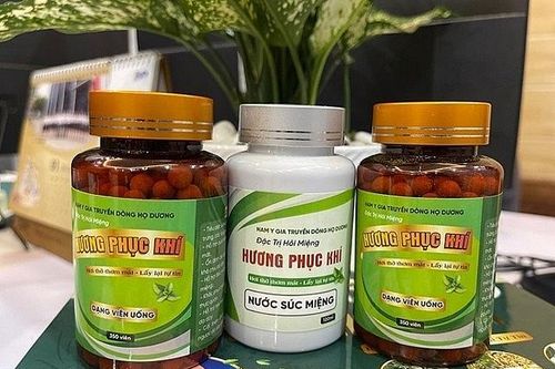 Giả mạo giấy tờ và hình ảnh bác sĩ để quảng cáo bán sản phẩm Hương Phục Khí