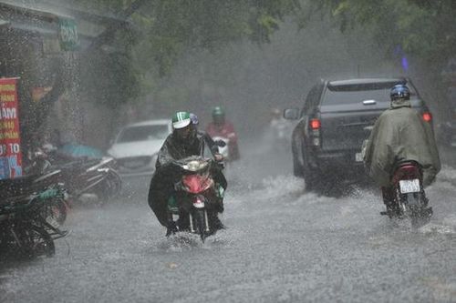 Hà Nội mưa to có thể gây ngập úng