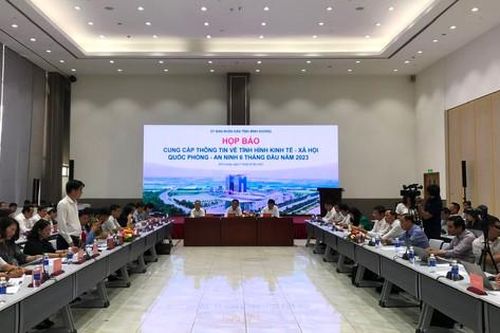 Tỉnh Bình Dương có 19 chỉ tiêu đạt trên 50% và vượt kế hoạch năm 2023