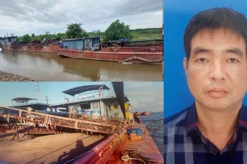 Khởi tố đối tượng khai thác cát trái phép