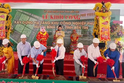 Bến Tre: Hơn 3.500 tỷ đồng xây dựng hạ tầng Khu công nghiệp Phú Thuận