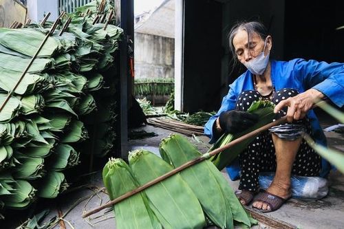 Những người 'hô biến' lá tre trong rừng thành tiền