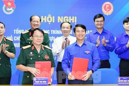 Trung ương Đoàn và Trung ương Hội Cựu chiến binh ký kết phối hợp giai đoạn 2023-2028