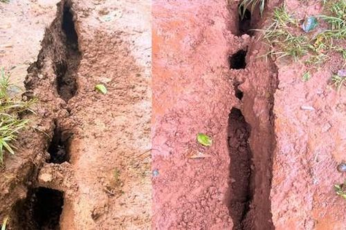 Vết nứt lạ sau tiếng nổ lớn từ lòng đất Đắk Nông tiếp tục lan rộng hơn cây số