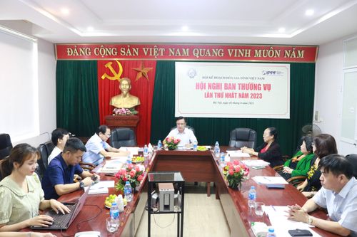 Hội nghị Ban thường vụ Hội KHHGĐ Việt Nam: Hoạt động tư vấn, chăm sóc SKSS/KHHGĐ tăng gần 480% trong 6 tháng