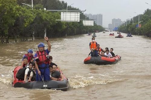 Hình ảnh Bắc Kinh, Trung Quốc sau trận mưa kỷ lục trong 140 năm