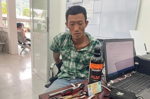 Bắt đối tượng trộm xe máy chạy trốn từ Ninh Thuận vào Bình Thuận