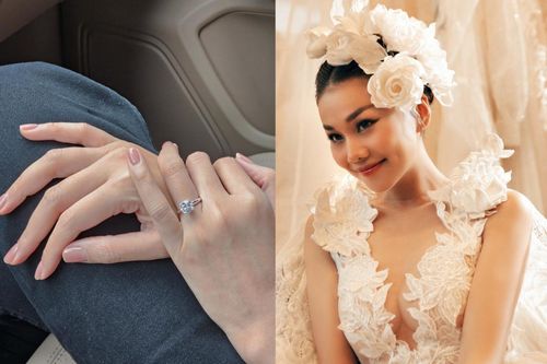 HOT: Siêu mẫu Thanh Hằng nhận lời cầu hôn, chuẩn bị lên xe hoa