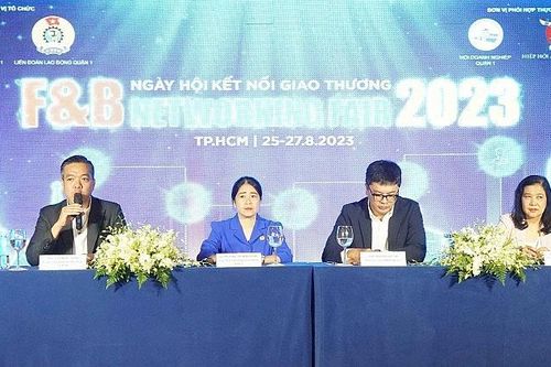 Giới thiệu văn hóa ẩm thực quận 1 (TP.HCM) qua Ngày hội kết nối giao thương F&B 2023