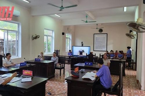 Hiệu quả bước đầu thực hiện phiên tòa xét xử trực tuyến