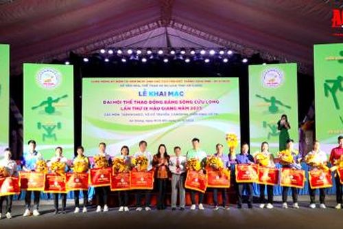 Khai mạc Đại hội Thể thao ĐBSCL lần thứ IX/2023 các môn tổ chức tại An Giang