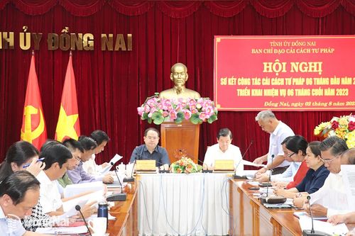 Đề cao trách nhiệm người đứng đầu cấp ủy trong công tác cải cách tư pháp