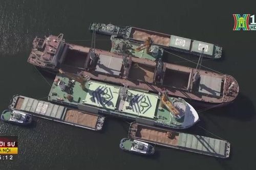 Ukraine tìm được tuyến đường xuất khẩu ngũ cốc mới