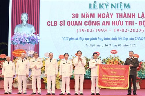 Cho phép thành lập Hội Cựu Công an nhân dân Việt Nam