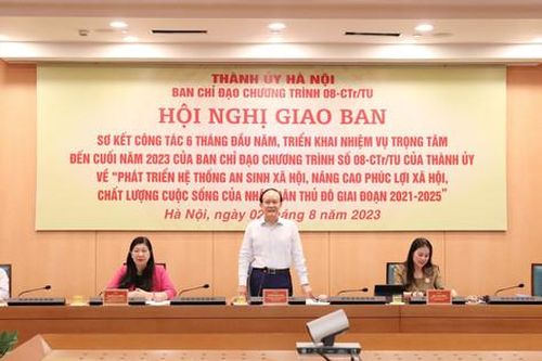 Thúc đẩy phát triển hệ thống an sinh xã hội cho người dân Thủ đô