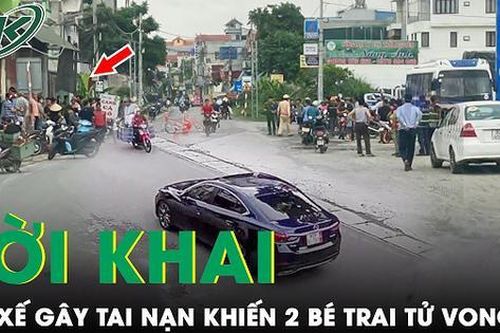 Hé lộ nguyên nhân tài xế gây tai nạn khiến 2 bé trai tử vong tại Hưng Yên