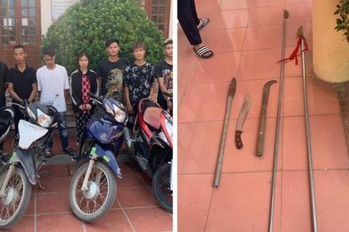 Khởi tố nhóm thanh niên mang hung khí đi giải quyết mâu thuẫn