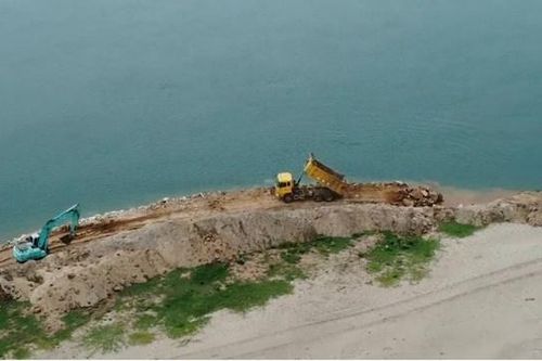Phú Thọ: Đề nghị xử lý nghiêm việc tự ý kè sông Đà