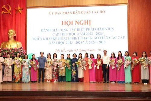 Dấu ấn công tác biệt phái giáo viên tại quận Tây Hồ