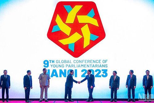 Công bố logo, bộ nhận diện và trang web Hội nghị Nghị sĩ trẻ toàn cầu lần thứ 9