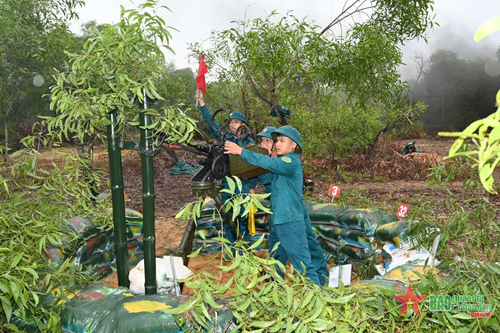 Tỉnh Hà Tĩnh hoàn thành xuất sắc diễn tập khu vực phòng thủ năm 2023