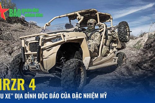 MRZR 4 - 'Siêu xe' địa hình của đặc nhiệm Mỹ