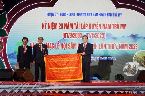 Huyện Nam Trà My nỗ lực trở thành vùng dược liệu trọng điểm quốc gia