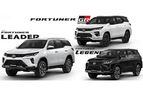 Toyota Fortuner 2023 nâng cấp từ 949 triệu đồng, thêm bản máy dầu 2.8L