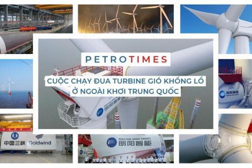 Cuộc chạy đua Turbine gió khổng lồ ở ngoài khơi Trung Quốc