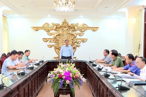 Nam Định: Đẩy nhanh tiến độ, xử lý nghiêm các vụ án, vụ việc tham nhũng, tiêu cực