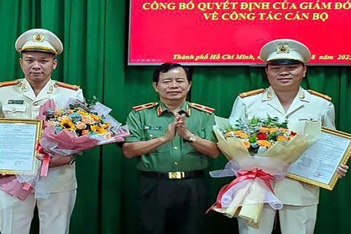 Trung tá Nguyễn Thành Hưng làm Trưởng phòng Cảnh sát Hình sự Công an TP.HCM